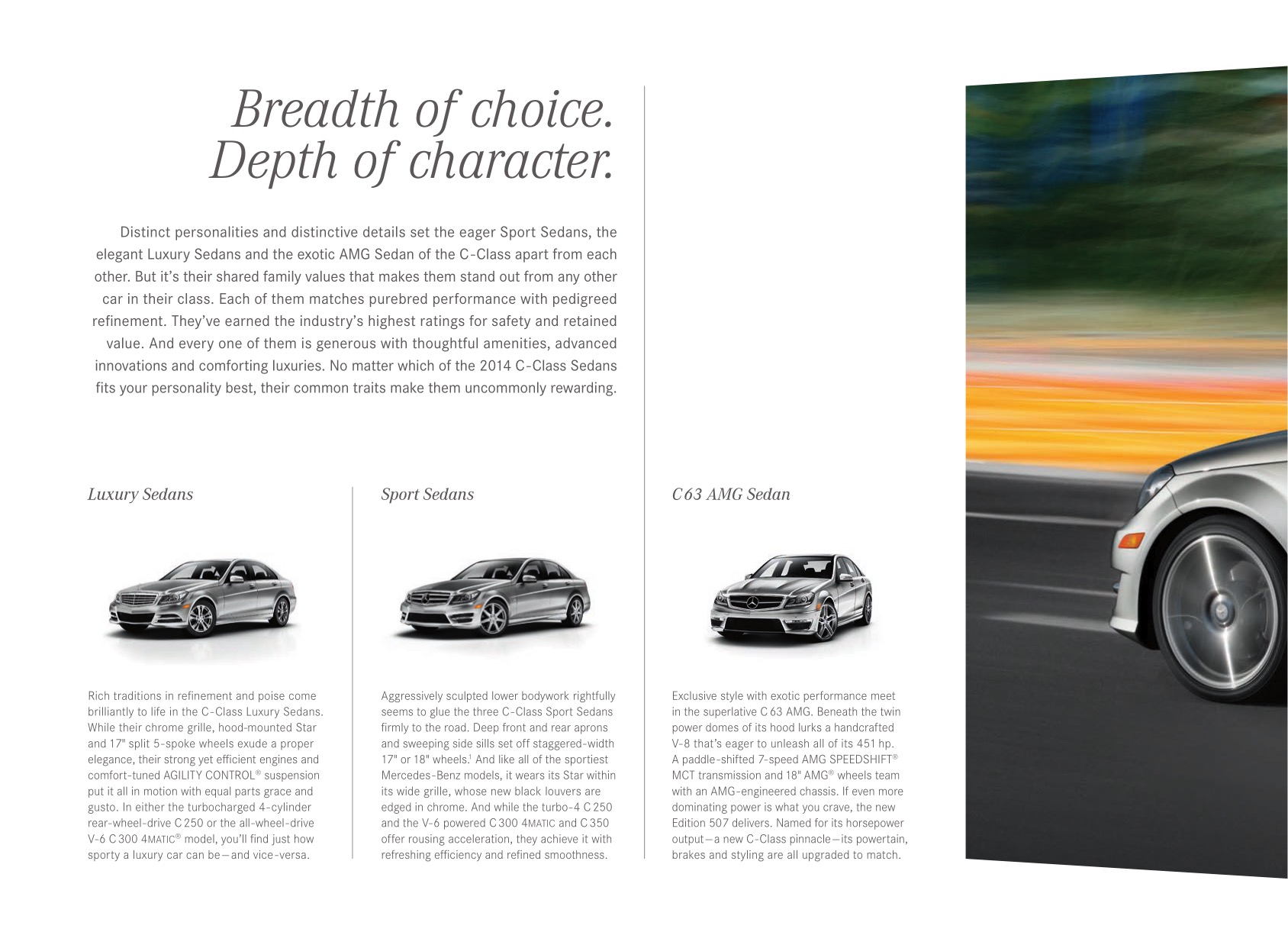 2014 Mercedes-Benz C-Class Brochure Page 30